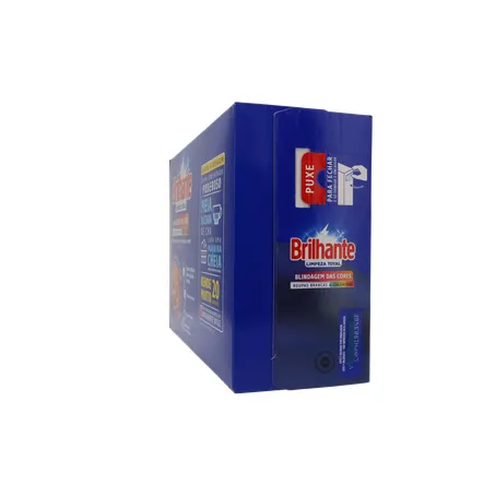 LAVA ROUPA PÓ BRILHANTE LIMPEZA TOTAL LEVE 1,6KG PAGUE 1,450KG 360-25