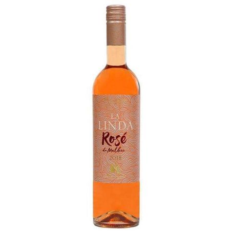 VINHO LA LINDA ROSE ARGENTINO MALBEC 750ML