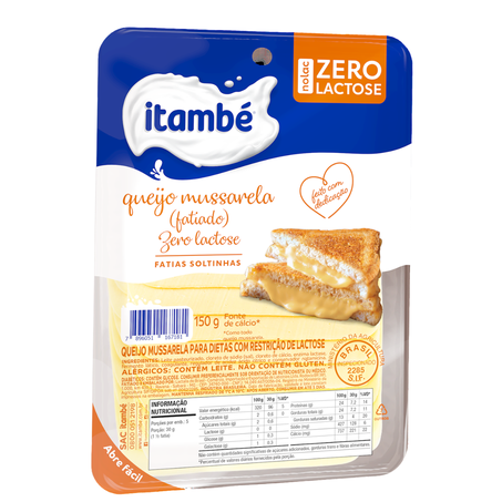 Queijo Mussarela Itambé Fatiado Zero Lactose 150g