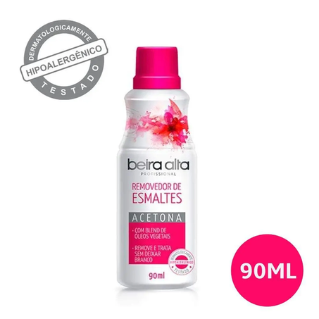 REMOVEDOR ESMALTE BEIRA ALTA 90ML