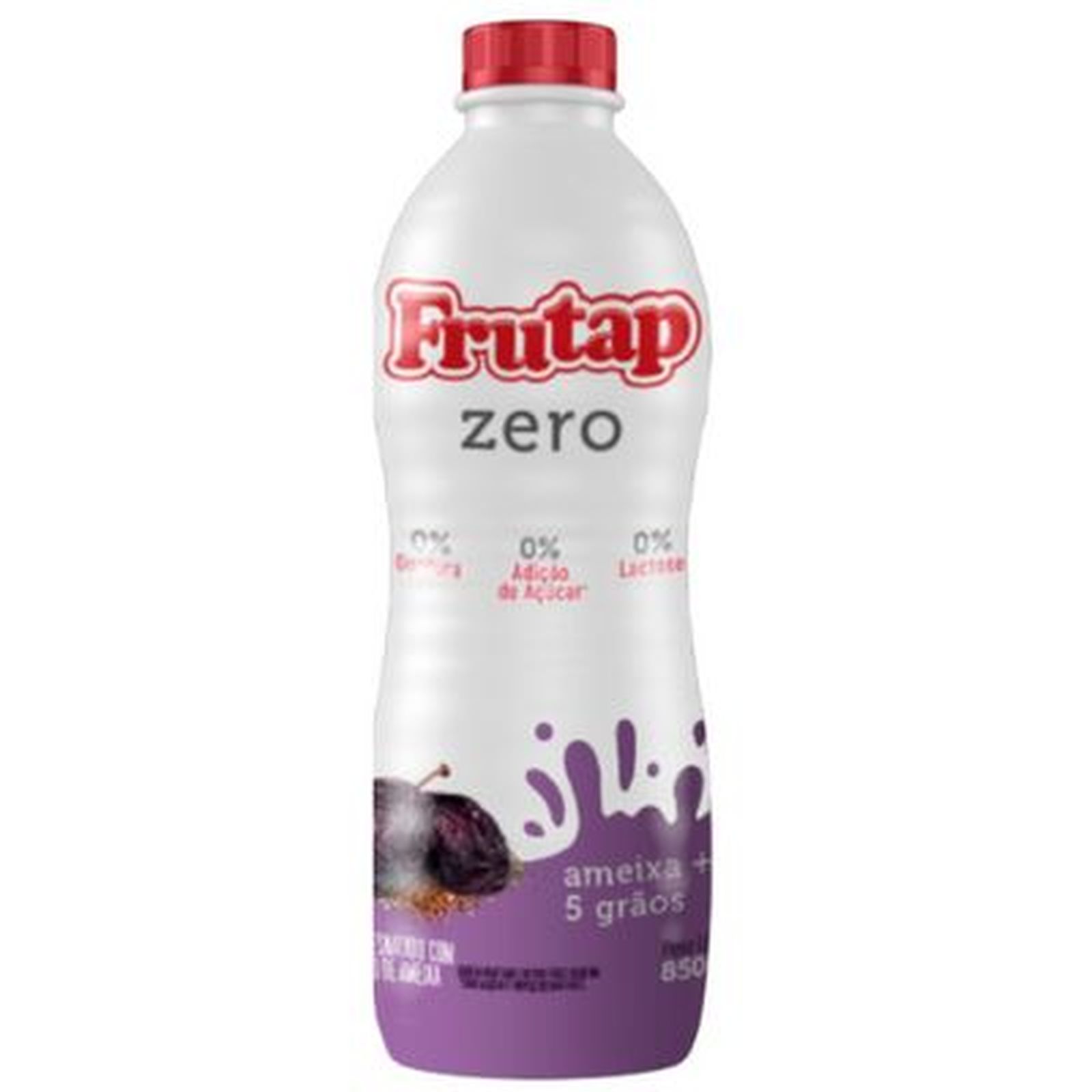 Iogurte Frutap Zero Lactose Ameixa/ 5 Grâos 160g | Supermercado