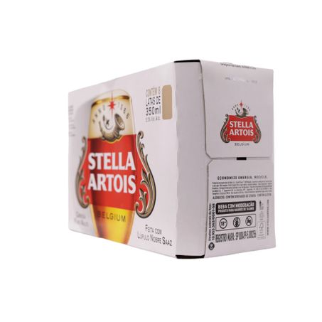 Cerveja stella artois 350ml c/8 und 360-9