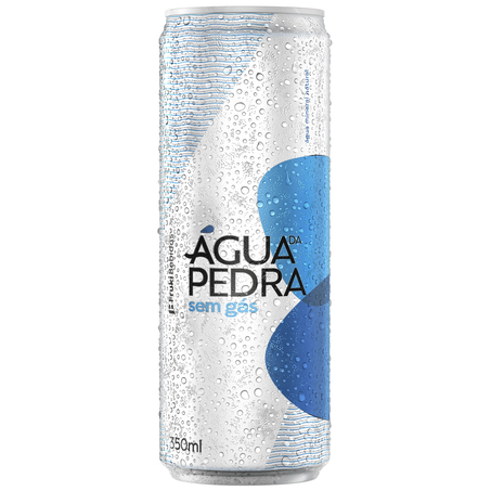 ÁGUA MINERAL S/GÁS DA PEDRA LATA 350ML