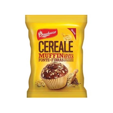 Bolinho Muffin Bauducco Cacau E Aveia Pacote 50G