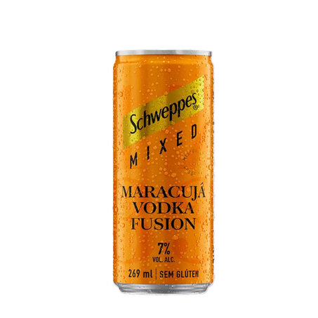 SCHWEPPES VODKA 269ML MARACUJA