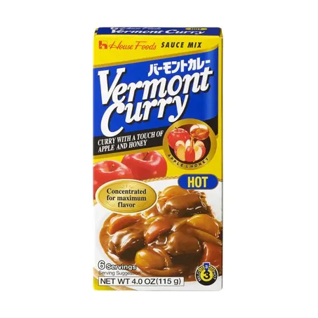 CURRY HOUSE VERMONT HOT 115G