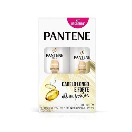 Kit shampoo+cond 525ml pantene hidratacao