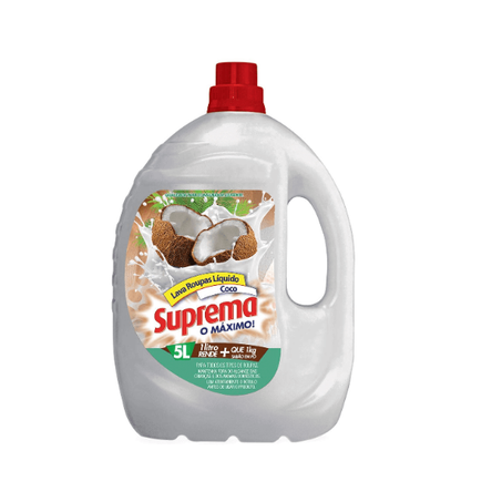 Lava Roupas Líquido Suprema Coco 5LT