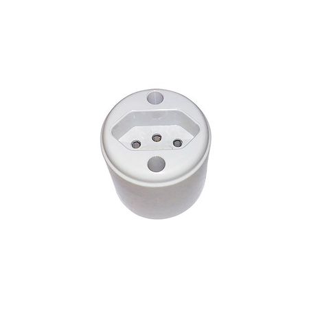 Tomada radial redonda externa 3pino 10a