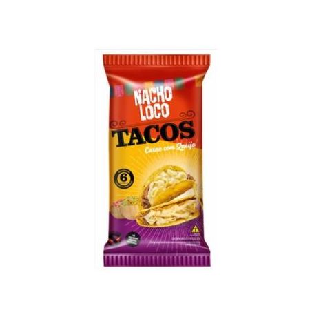 BURRITO NACHO LOCO CARNE/QUEIJO 400g