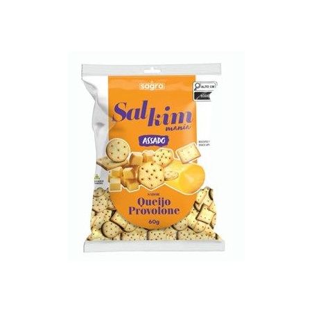 Biscoito salgado salkim mania provolone