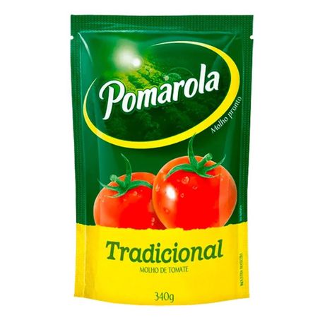 Molho pomarola 340g sachet trad