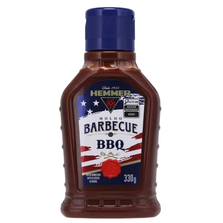 Molho Barbecue Hemmer Squeeze 330gr