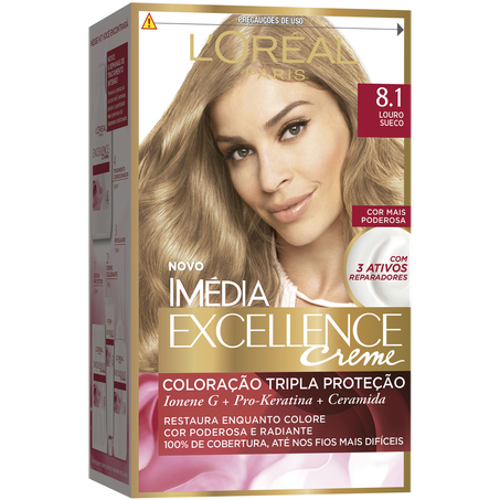 Coloração Imedia Excellence 8.1 Louro Escuro