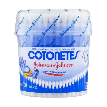 COTONETES JOHNSONS C/150UN POTE