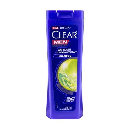 Shamp clear men controle coceira 200ml