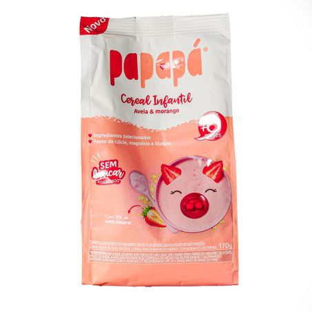 CEREAL INFANTIL AVEIA E MORANGO 170G
