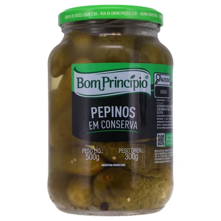 PEPINO BOM PRINCÍPIO TRADICIONAL VIDRO 300G