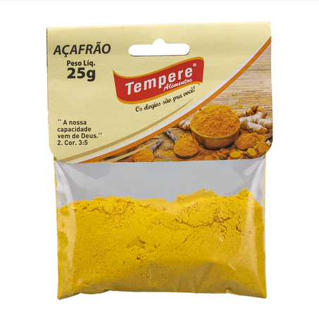AÇAFRÃO 25G