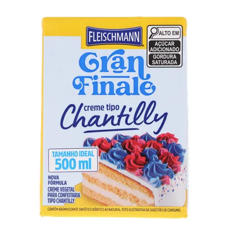 Chantilly creme fleischmann gran finale 500ml 360-0