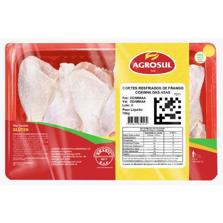COXINHA DA ASA  700GR AGROSUL