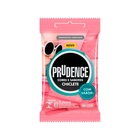 PRESERVATIVO PRUDENCE CHICLETE 3UN