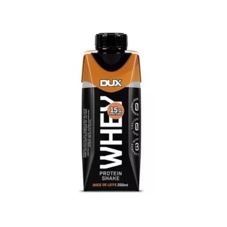 Whey protein shake dux nutrition doce de leite 250ml