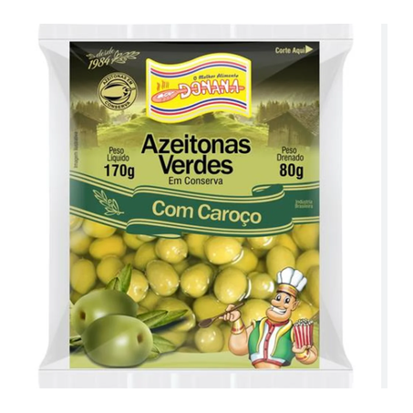 AZEITONA VERDE DONANA 80G