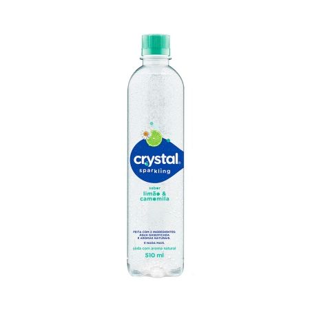 Água Saborizada Crystal Sparkling Limão E Camomila 510ML