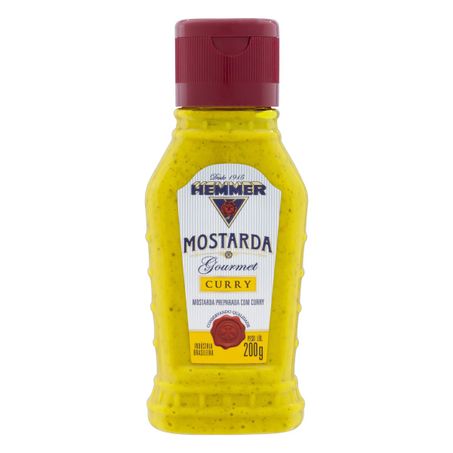 MOSTARDA COM CURRY HEMMER GOURMET