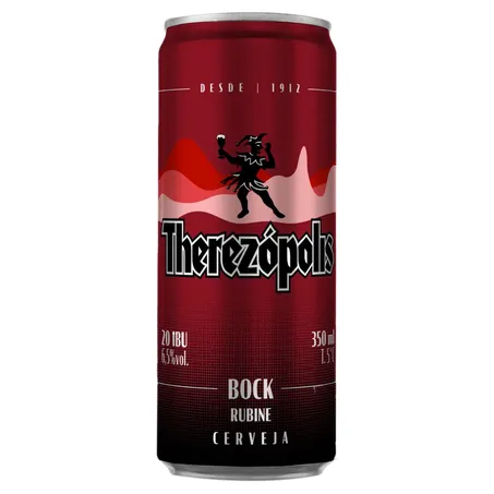 Cerveja bock therezopolis lt 350ml