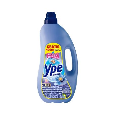 Ype-amaciante roupas 2lt aconc grt 400ml