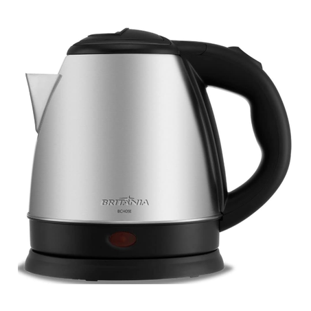 CHALEIRA ELÉTRICA 1,2L INOX 127V BRITÂNIA BCH09I