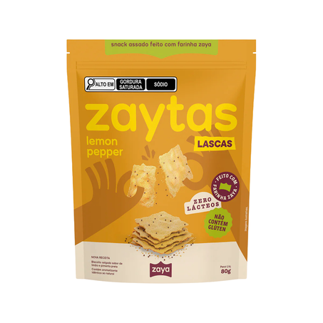 SNACK LEMON PEPPER 80G - ZAYA