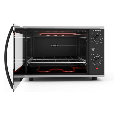 FORNO ELÉTRICO FOGATTI BLACK TOP 40L 220V 360-1