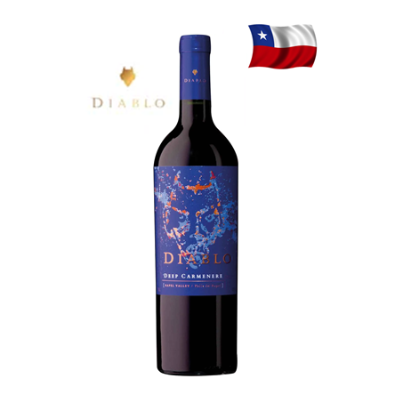 VINHO DIABLO DEEP CARMENERE CHILE 750ML