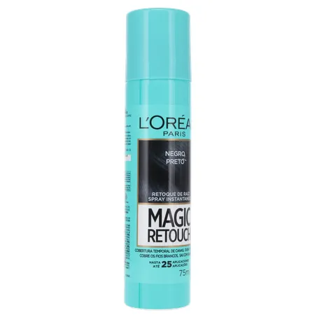 Tinta de Cabelo Spray L'Oréal Paris Magic Retouch Preto 360-33