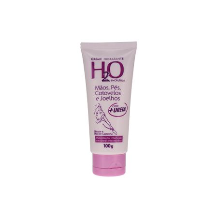 Creme Hidratante H2OH! Mãos, Pés, Cotovelos e Joelhos Frasco 100gr