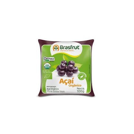 Polpa Brasfrut 100g - Orgânico - Açaí