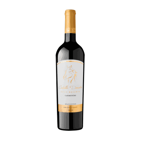Vinho chileno caballo dorado gran reserva carménère 750ml