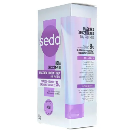 Máscara Concentrada De Tratamento Seda Mega Crescimento 90g 360-5