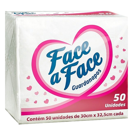 Guardanapo de papel folha simples face a face 30x32,5cm