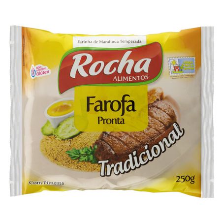 FAROFA PRONTA COM PIMENTA TRADICIONAL ROCHA