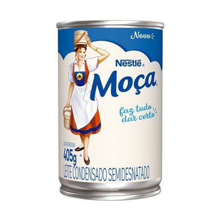 Leite Condensado Moça Semidesnatado 405G