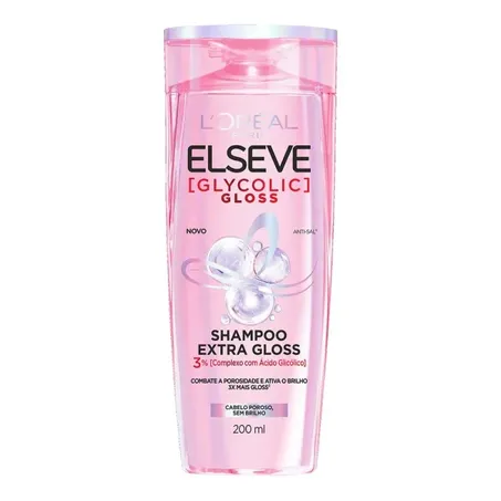 SHAMPOO ELSEVE GLYCOLIC GLOSS 200ML (103197)