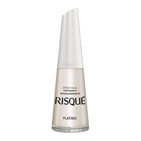 Esmalte Risque 8ml Cintilante Platino