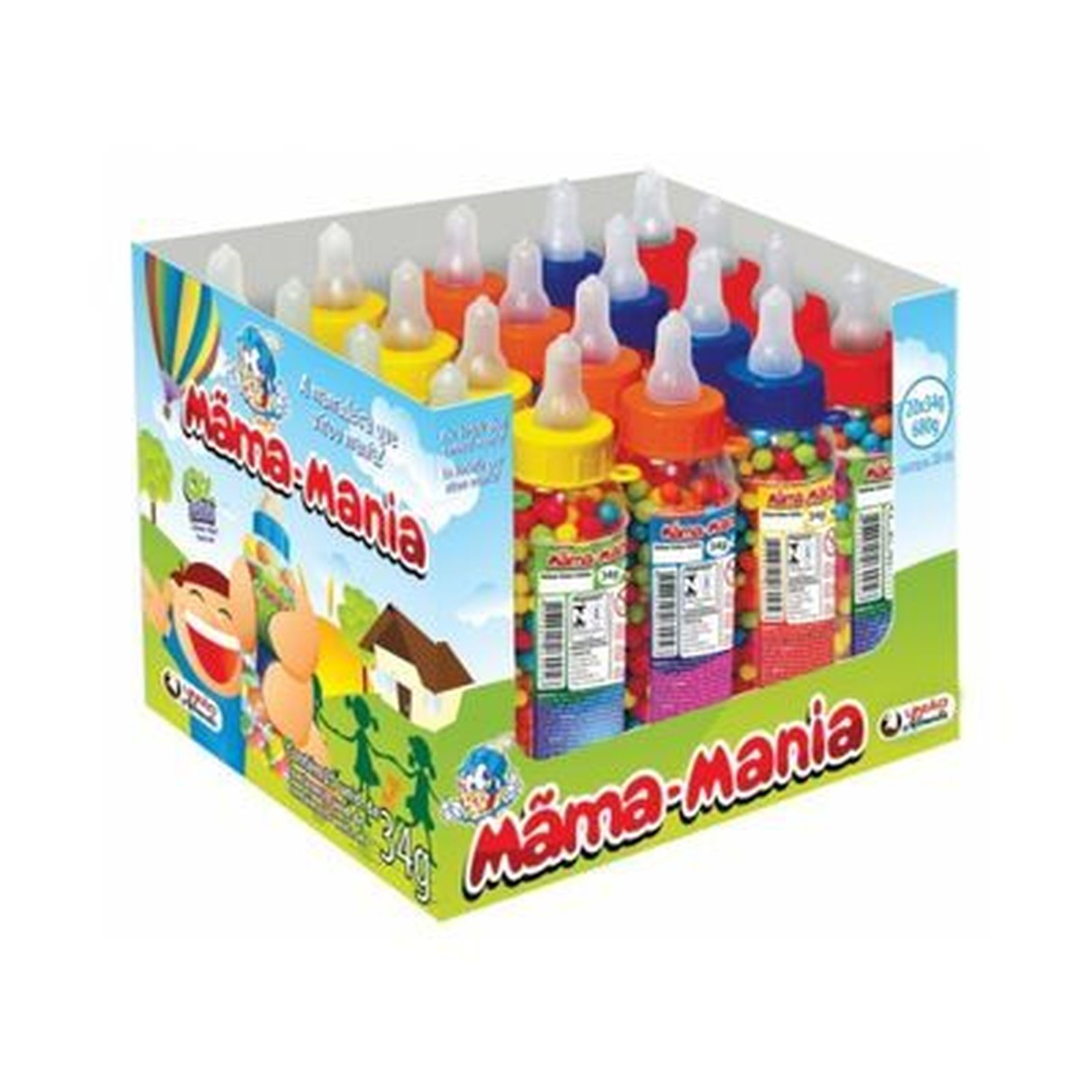 Confeito Uniao Mama Mania 34 g | Parisenti Supermercado