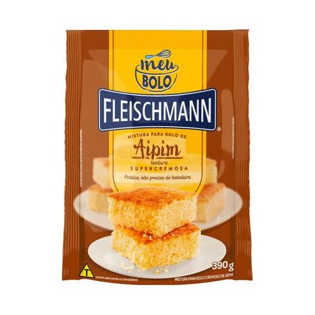 Mist bolo fleischmann aipim 390gr