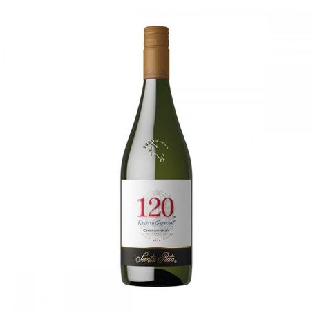 Vinho 120 reserva especial chardonnay santa rita 750ml