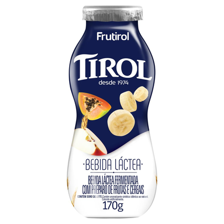 Bebida Láctea Frutirol 170g - Frutas e Cereais